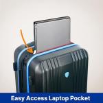 Olympia USA Apache II 22" Spinner Luggage with Lock