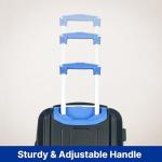 Olympia USA Apache II 22" Spinner Luggage with Lock