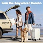 Voytra Lightweight Carry-On Luggage Set with TSA Lock