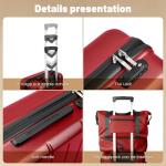 Voytra 20" Hardshell Luggage Set with Spinner Wheels