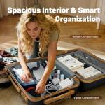 Voytra 5-Piece Luggage Set with TSA Lock