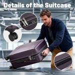 Voytra Lightweight 2-Piece Luggage Set with TSA Lock