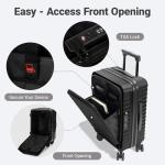 Rosamo TSA Approved 3-Piece Luggage Set