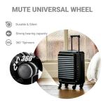 Rosamo TSA Approved 3-Piece Luggage Set