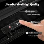 Rosamo TSA Approved 3-Piece Luggage Set