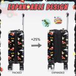 Rosamo Kids 6-Piece Hardside Luggage Set