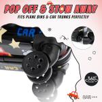 Rosamo Kids 6-Piece Hardside Luggage Set