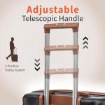 Rosamo Expandable Luggage Set with TSA Locks