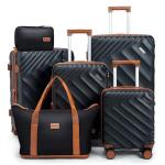 Rosamo Expandable TSA Approved Carry-On Luggage Set