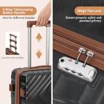 Rosamo Expandable TSA Approved Carry-On Luggage Set
