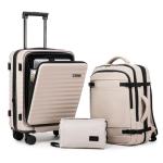 Rosamo 3-Piece Expandable TSA Luggage Set