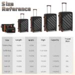 Rosamo Expandable TSA Approved Carry-On Luggage Set