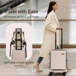 Rosamo 3-Piece Expandable TSA Luggage Set