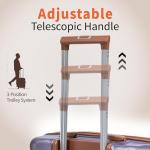 Rosamo 10-Piece Expandable Luggage Set with TSA Lock