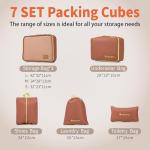 Rosamo 10-Piece Expandable Luggage Set with TSA Lock