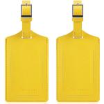 Travelambo Faux Leather Luggage Tags - 2 Pack