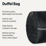 Amazon Essentials Extra Large Nylon Duffel Bag