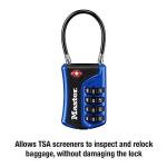 Master Lock TSA Approved Luggage Lock, Combo Set