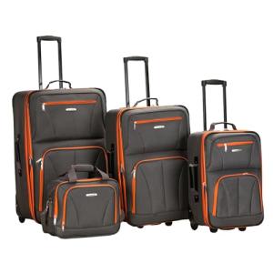Rockland Journey Expandable 4-Piece Luggage Set