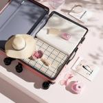 OLIXIS 24 Inch TSA Approved Luggage - Pink