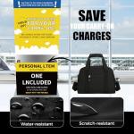 SeaRock Compact Travel Duffle Bag - Black