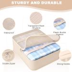 8-Piece Travel Packing Cubes Set with Extras