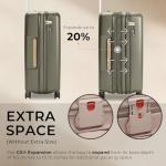 Briggs & Riley Olive Expandable Spinner Luggage