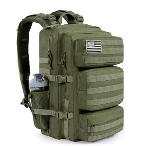 Large 50L Tactical Backpack - Water Resistant Rucksack