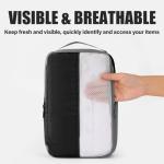 Kookoomia Packing Cubes Set for Travel, Black