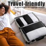 Kookoomia Packing Cubes Set for Travel, Black
