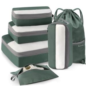 Kookoomia 6 Compression Packing Cubes Set