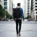 Expandable Water-Resistant Roll-Top Backpack 30L-36L