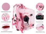 LHI Tactical 25L Military Backpack - Pink
