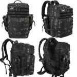 LHI Tactical 45L Military Backpack - Black
