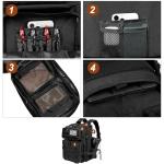 LHI 25L Tactical Military Backpack - Black