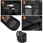 LHI Tactical 45L Military Backpack - Black