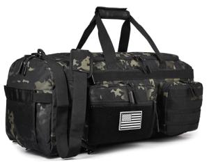 LHI Tactical Duffle Bag with Shoe Compartment