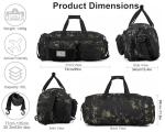 LHI Tactical Duffle Bag with Shoe Compartment