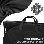 Heavy Duty Travel Garment Bag with Pockets