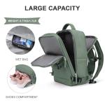 Coowoz Waterproof Travel Backpack for Hiking and Sports