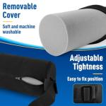 CushZone Memory Foam Lumbar Roll Support Pillow