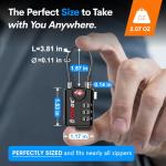 TSA Approved Resettable Cable Luggage Locks