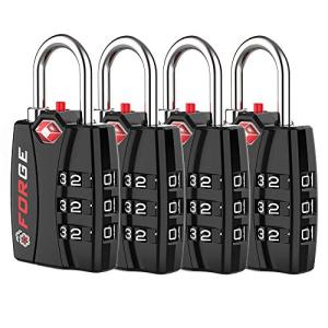Forge TSA Luggage Lock Set with Open Alert