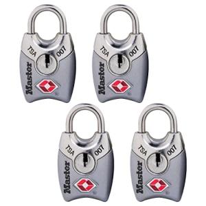 Master Lock TSA Approved Luggage Locks - 4 Pack