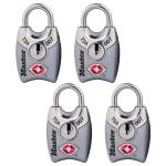 Master Lock TSA Approved Luggage Locks - 4 Pack