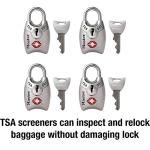 Master Lock TSA Approved Luggage Locks - 4 Pack
