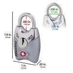 Master Lock TSA Approved Luggage Locks - 4 Pack