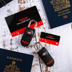 Keyless TSA Approved Luggage Locks - 2 Pack