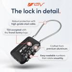 TSA Approved Travel Lock - Set Your Own Combo