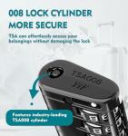 ANVIL TSA 4-Digit Luggage Locks (2 Pack)